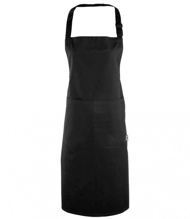 Premier PR112 Fairtrade Organic Cotton Bib Apron